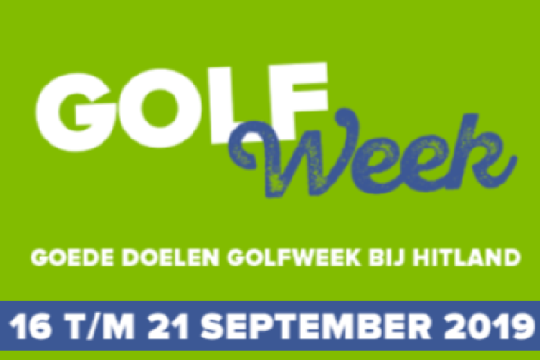 Goede doelen golfweek bij Golfbaan Hitland