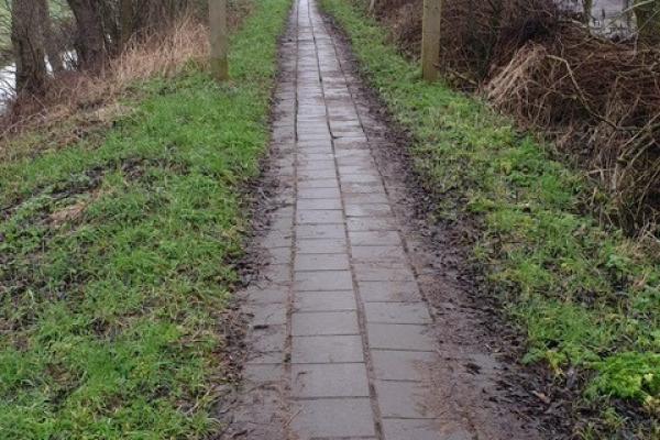 Herstraten fietspad Ouderkerkselaan