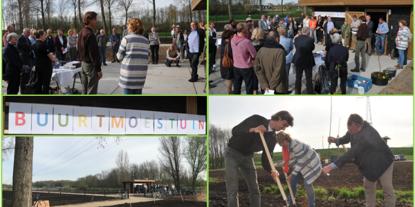 Buurtmoestuin Hitland is officieel en feestelijk geopend!