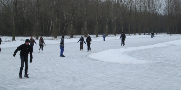 Update over de ijsbaan in Park Hitland